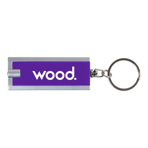 Turbo Purple Flashlight Key Holder-Primary Logo