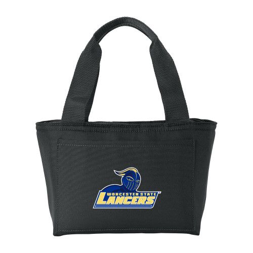  Insulated Black Lunch Tote - Primary Mark
