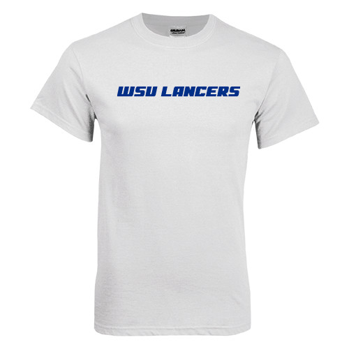  White T Shirt - WSU Lancers