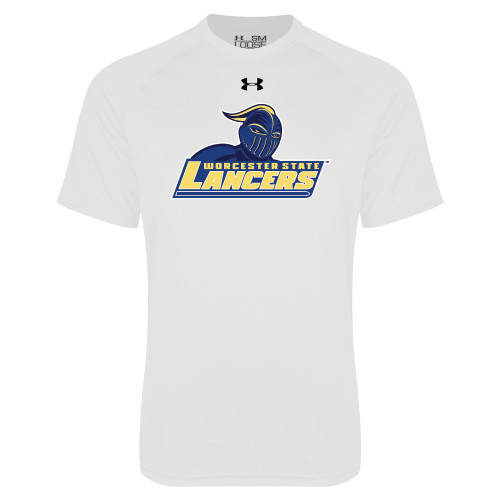  Under Armour White Tech Tee - Primary Mark