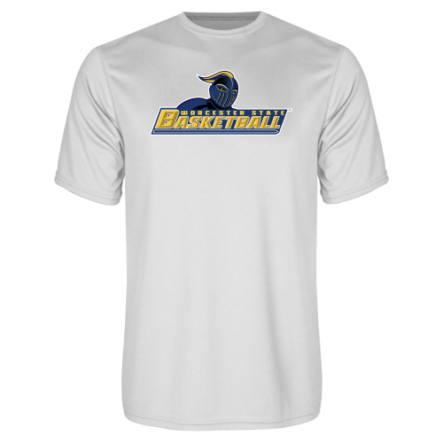  White Performance Tee - Baseball