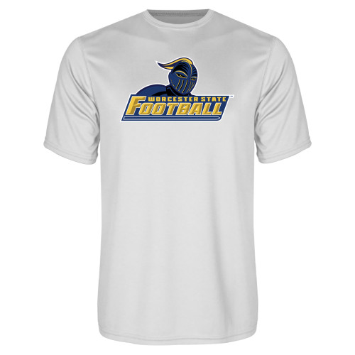  White Performance Tee - Football