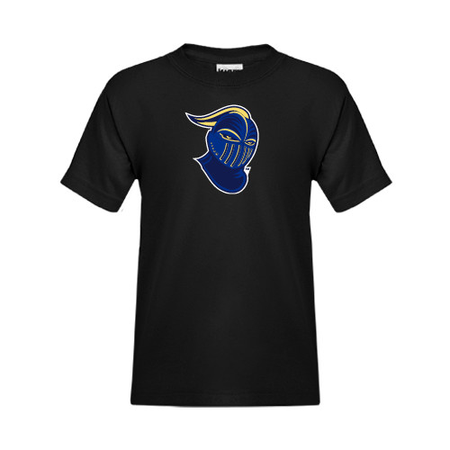  Youth Black T Shirt - Lancer Head