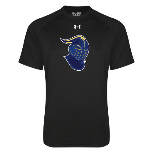  Under Armour Black Tech Tee - Lancer Head