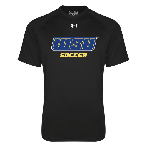  Under Armour Black Tech Tee - Soccer