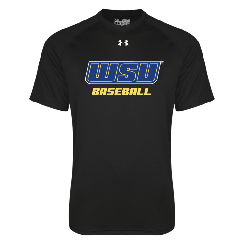  Under Armour Black Tech Tee - Baseball