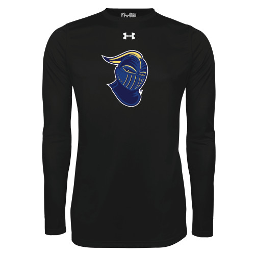  Under Armour Black Long Sleeve Tech Tee - Lancer Head