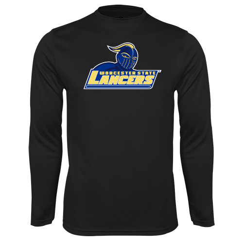  Black Performance Long Sleeve Shirt - Primary Mark