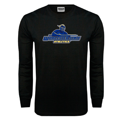  Black Long Sleeve T Shirt - Worcester State Athletics