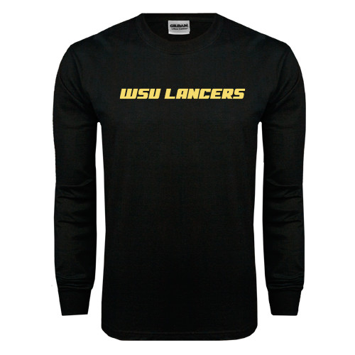  Black Long Sleeve T Shirt - WSU Lancers