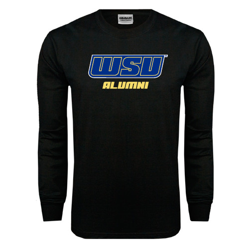  Black Long Sleeve T Shirt - Alumni