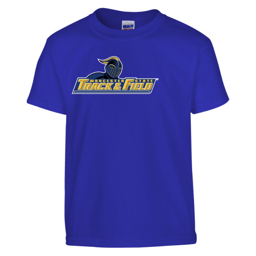  Youth Royal T Shirt - Track and Field