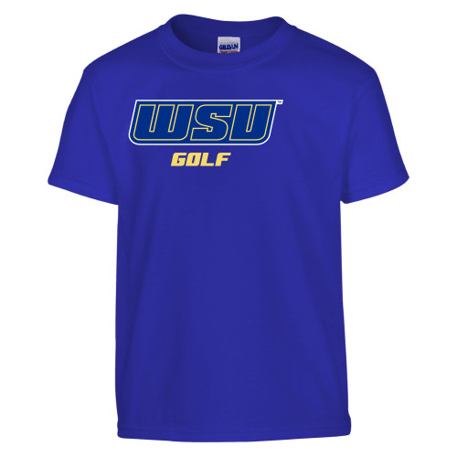  Youth Royal T Shirt - Golf
