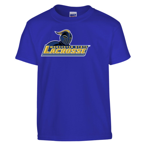  Youth Royal T Shirt - Lacrosse