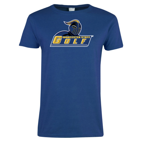  Womens Royal Short Sleeve Tee - Golf
