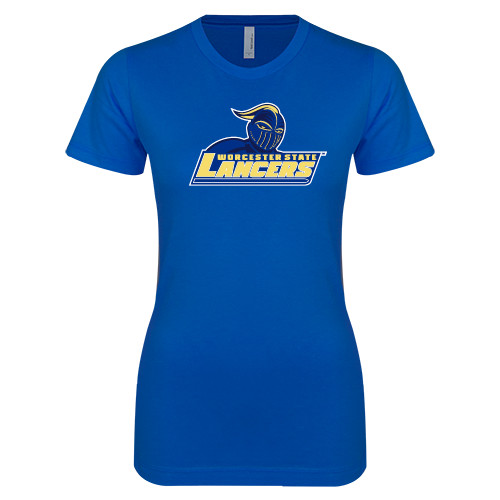  Next Level Womens Royal Boyfriend Tee - Primary Mark