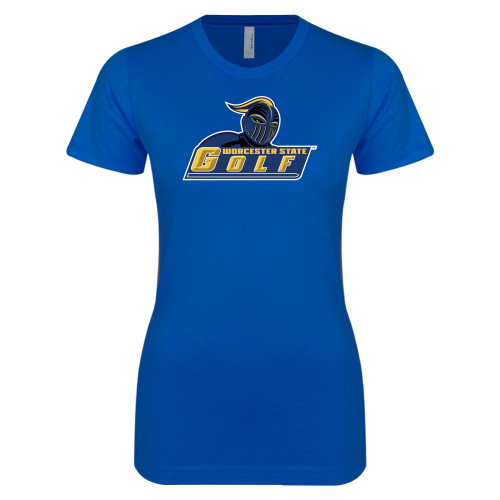 Next Level Womens Royal Boyfriend Tee - Golf