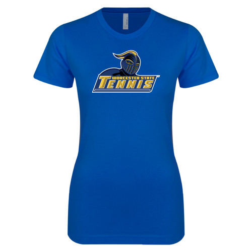  Next Level Womens Royal Boyfriend Tee - Tennis