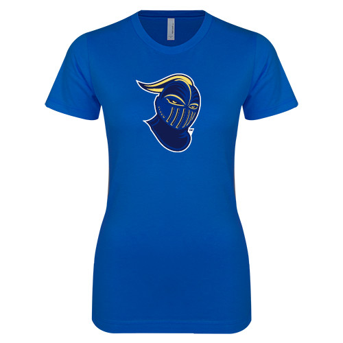  Next Level Womens Royal Boyfriend Tee - Lancer Head