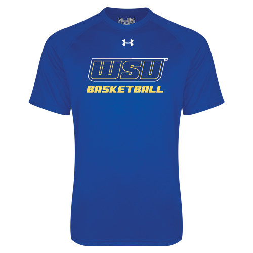  Under Armour Royal Tech Tee - Basketball