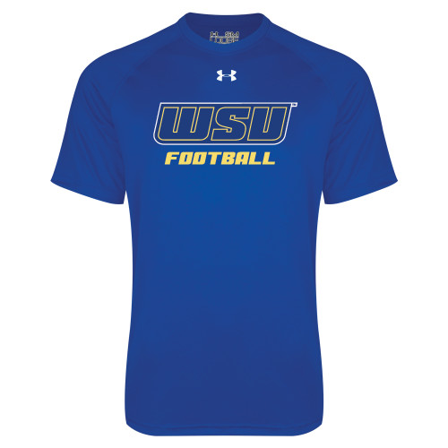  Under Armour Royal Tech Tee - Football