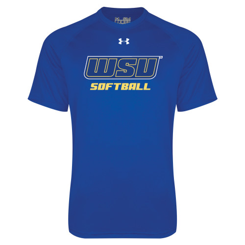  Under Armour Royal Tech Tee - Softball