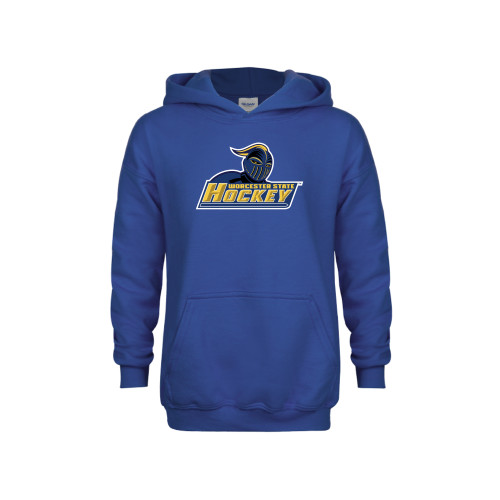 Youth Royal Fleece Hoodie - Hockey