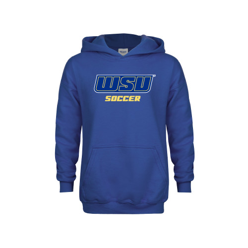  Youth Royal Fleece Hoodie - Soccer