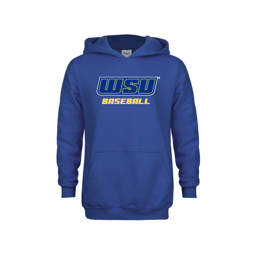  Youth Royal Fleece Hoodie - Baseball