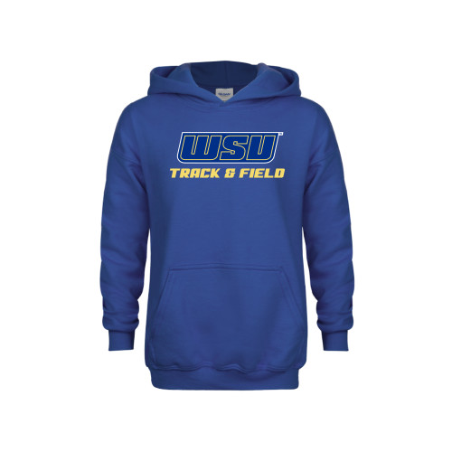  Youth Royal Fleece Hoodie - Track and Field