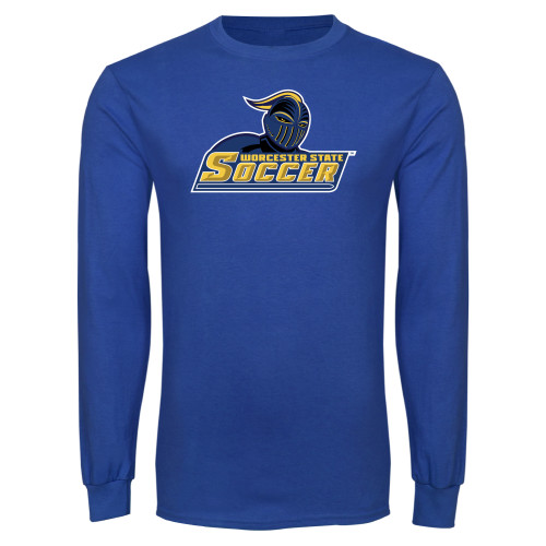  Royal Long Sleeve T Shirt - Soccer