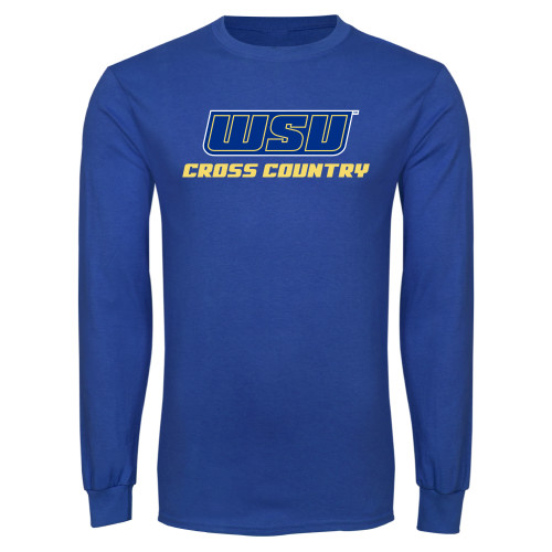  Royal Long Sleeve T Shirt - Cross Country