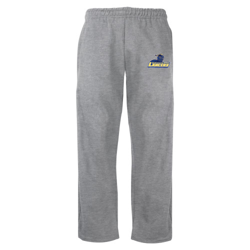  Grey Fleece Open Bottom Pant - Primary Mark