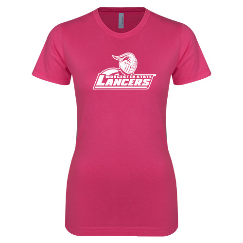 Main Image for  Next Level Womens Fuchsia Boyfriend Tee