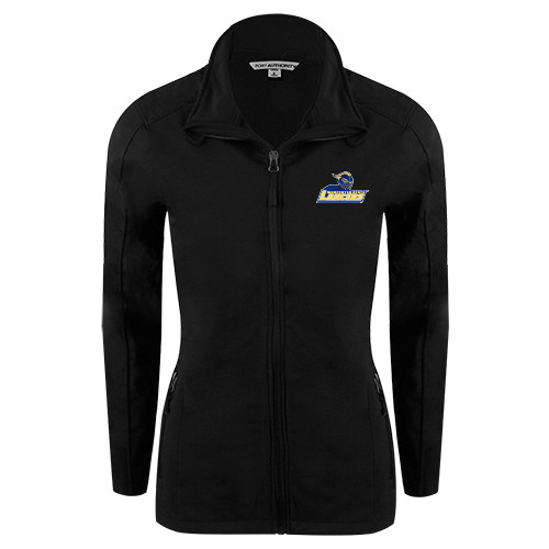  Womens Black Softshell Jacket - Primary Mark