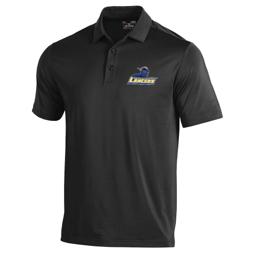  Under Armour Black Performance Polo - Primary Mark