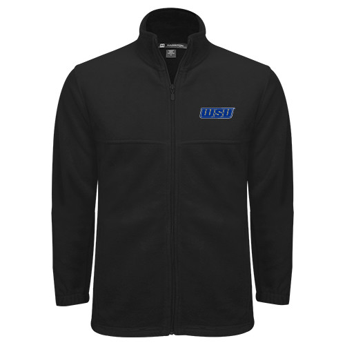  Black Fleece Full Zip Jacket - WSU
