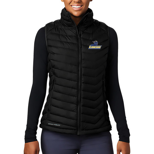  Columbia Womens Black Powder Lite Vest - Primary Mark