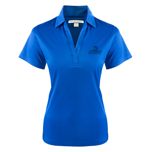  Womens Royal Performance Fine Jacquard Polo - Primary Mark