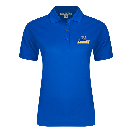  Womens Silk Touch Royal Pique Polo - Primary Mark