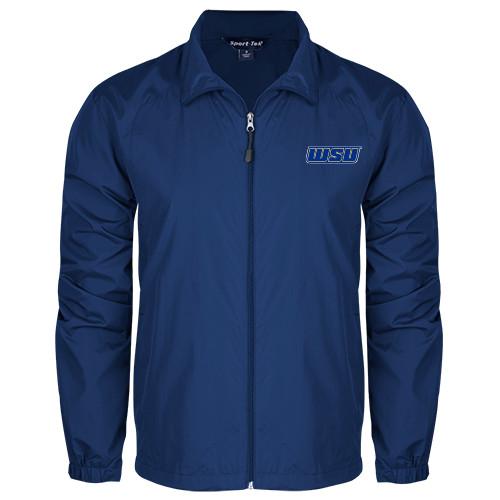  Royal Full Zip Wind Jacket - WSU