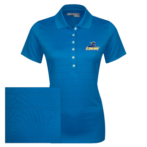  Callaway Womens Sapphire Blue Opti Vent Polo - Primary Mark