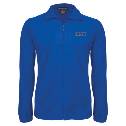  Royal Fleece Full Zip Jacket - WSU
