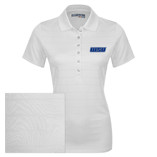  Callaway Womens White Opti Vent Polo - WSU