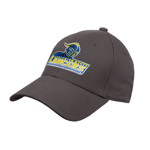  Charcoal Structured Adjustable Pro Style Hat - Primary Mark