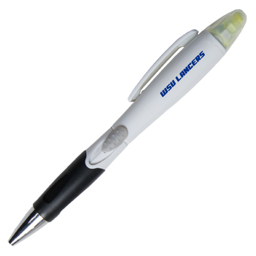  Blossom White Pen/Highlighter - WSU Lancers