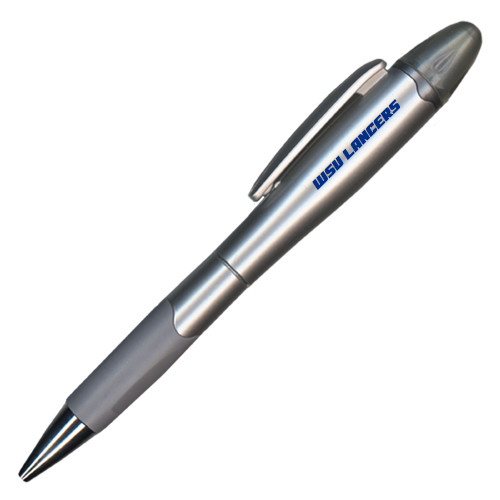  Silver/Silver Blossom Pen/Highlighter - WSU Lancers