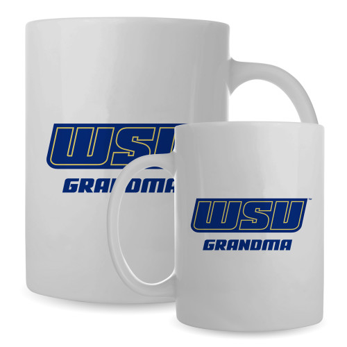  Full Color White Mug 15oz - Grandma