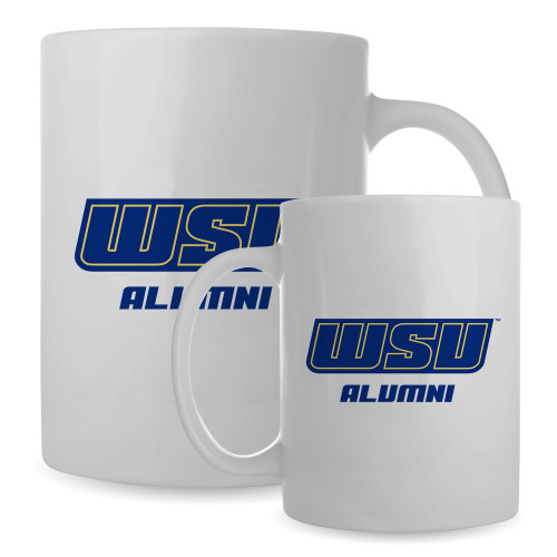  Alumni Full Color White Mug 15oz - Alumni