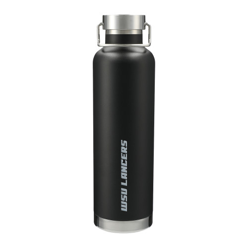  Thor Copper Vacuum Insulated Black Bottle 32oz - WSU Lancers